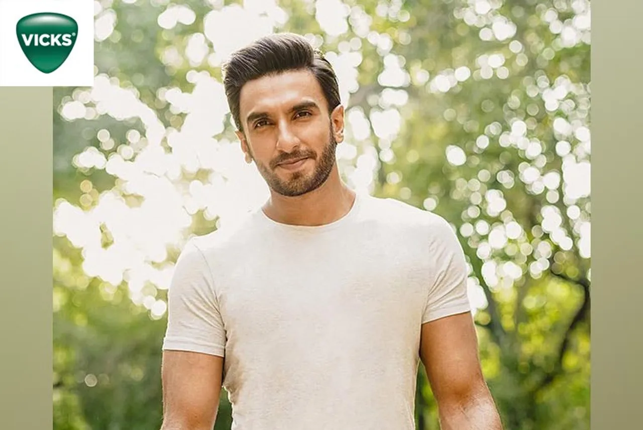 Ranveer Singh is the new face of Vicks India
