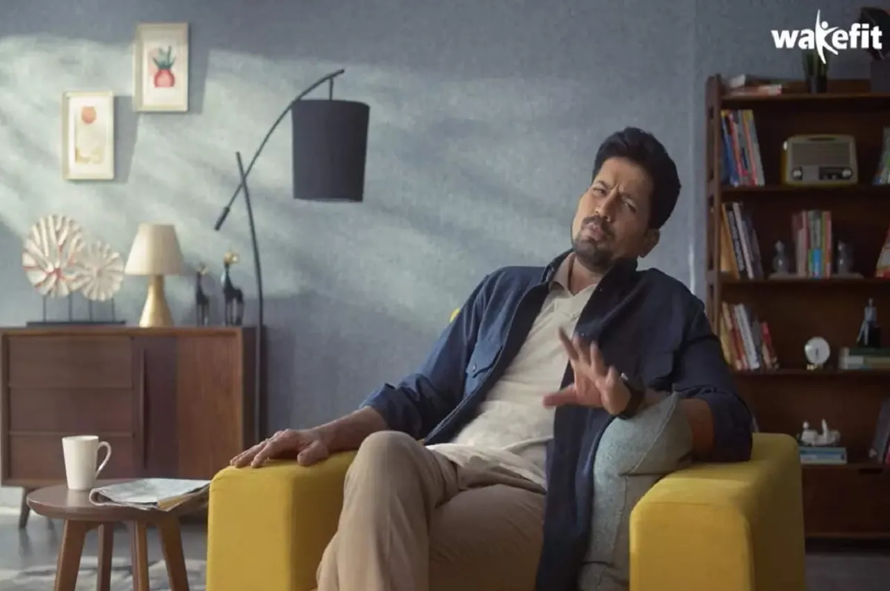 Sumeet Vyas features in a relatable video in Wakefit's new video