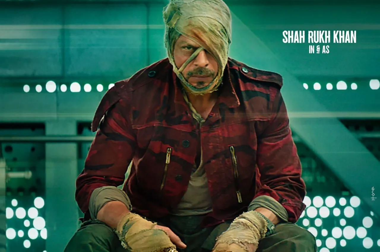 The Poster Of Shah Rukh Khan starrer JAWAN is out now!