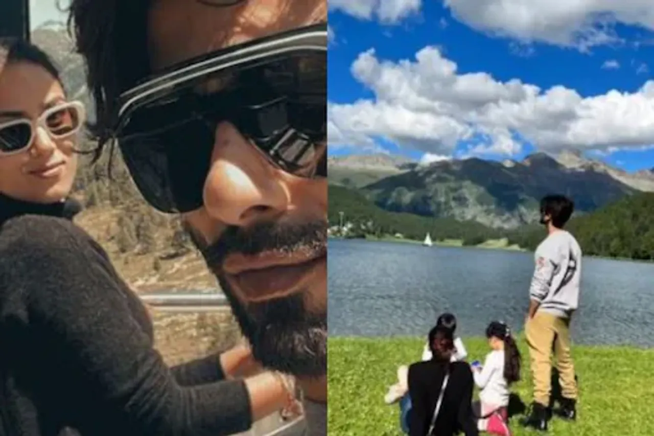 Shahid Kapoor treats fans with family pics from vacation
