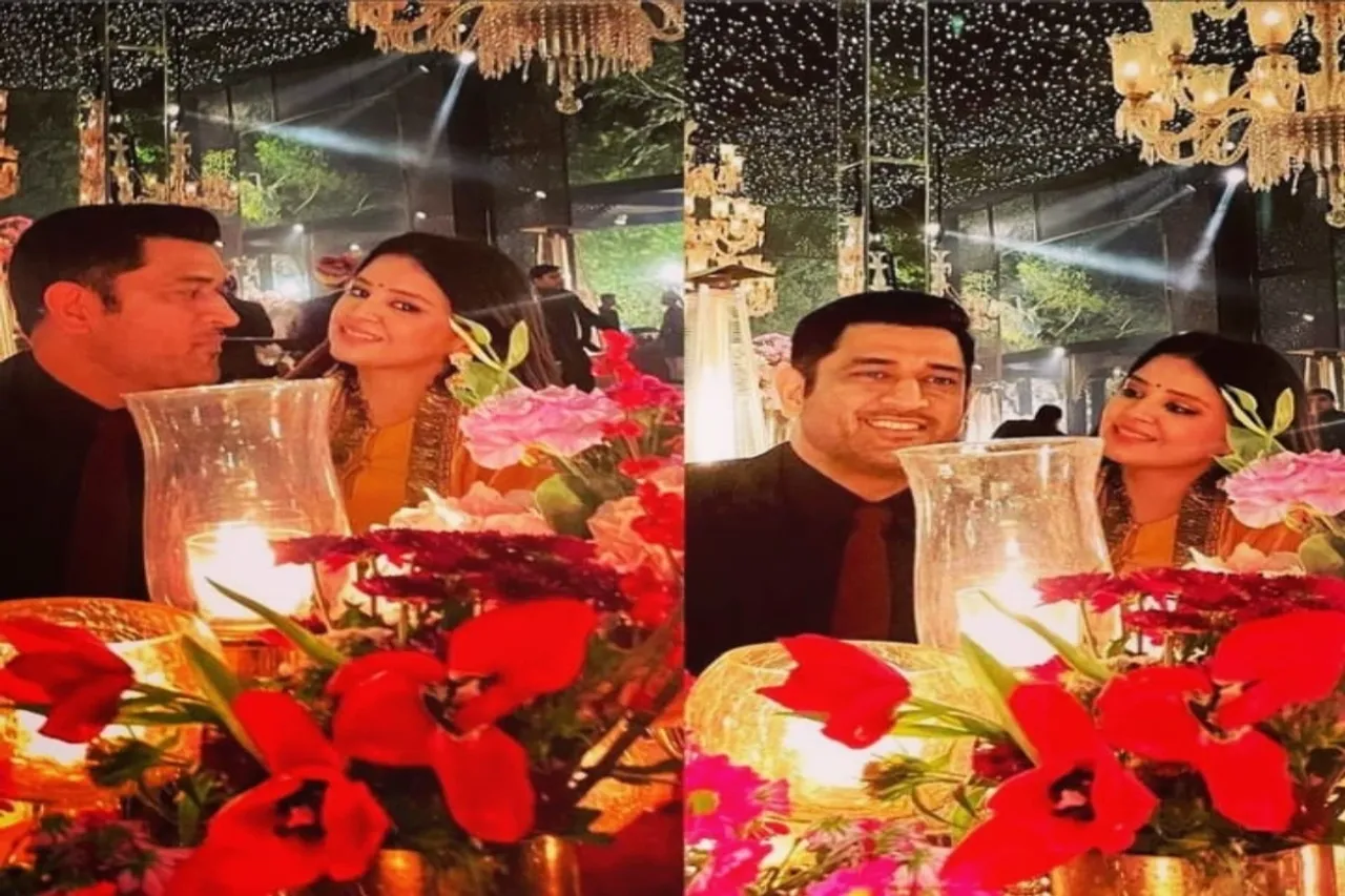 Dhoni Sakshi Wedding Anniversary