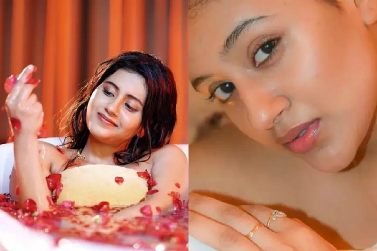 Kacha Badam Song fame Anjali Arora