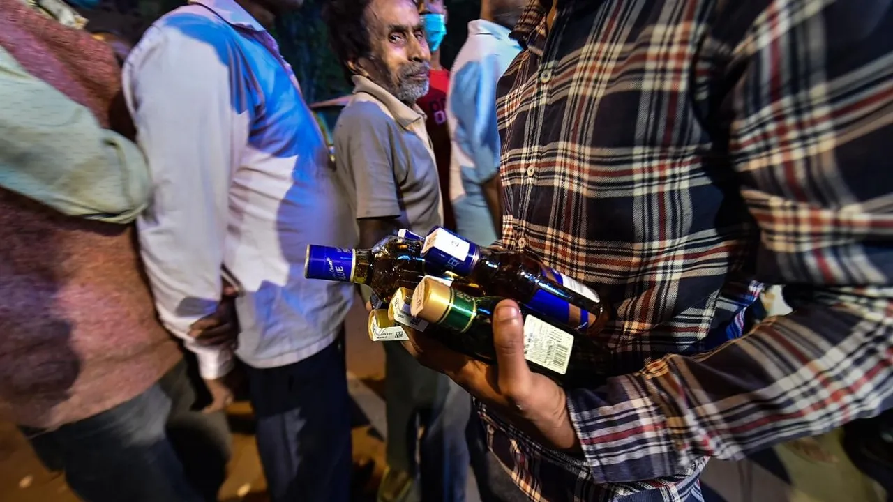 Delhi liquor shortage