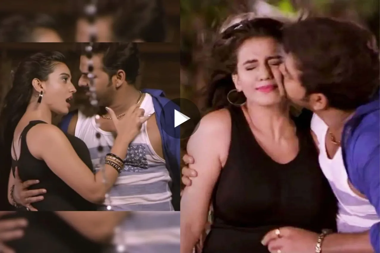Pawan Singh and Akshara Singh