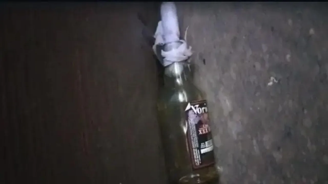 Petrol bomb hurled at RSS