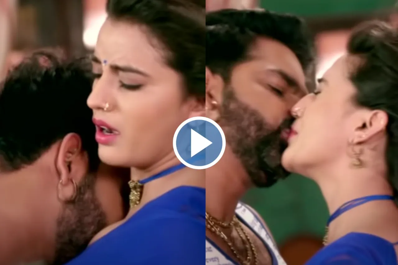 Pawan Singh and Akshara Singh