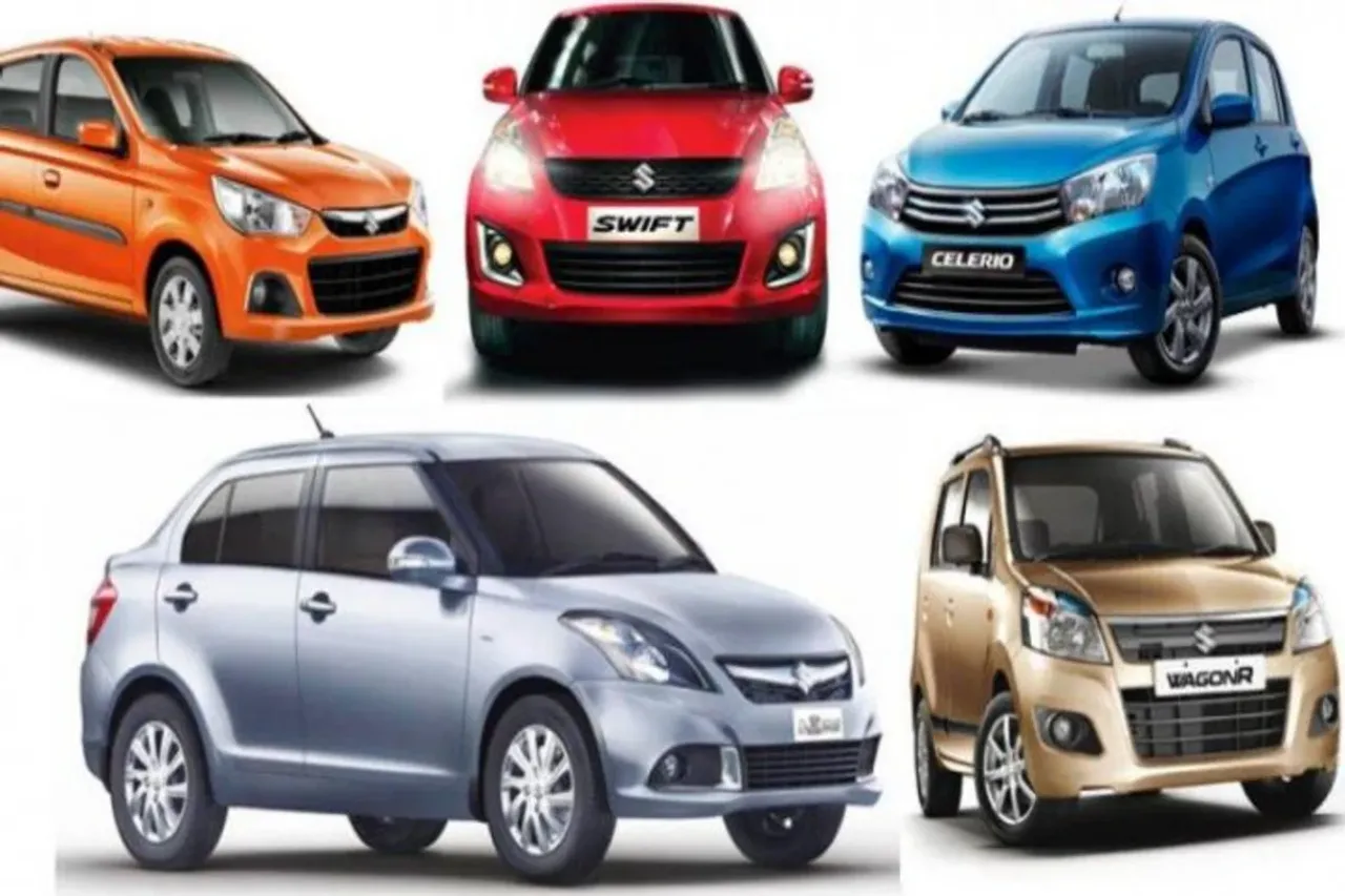 Top 5 Maruti Vehicles