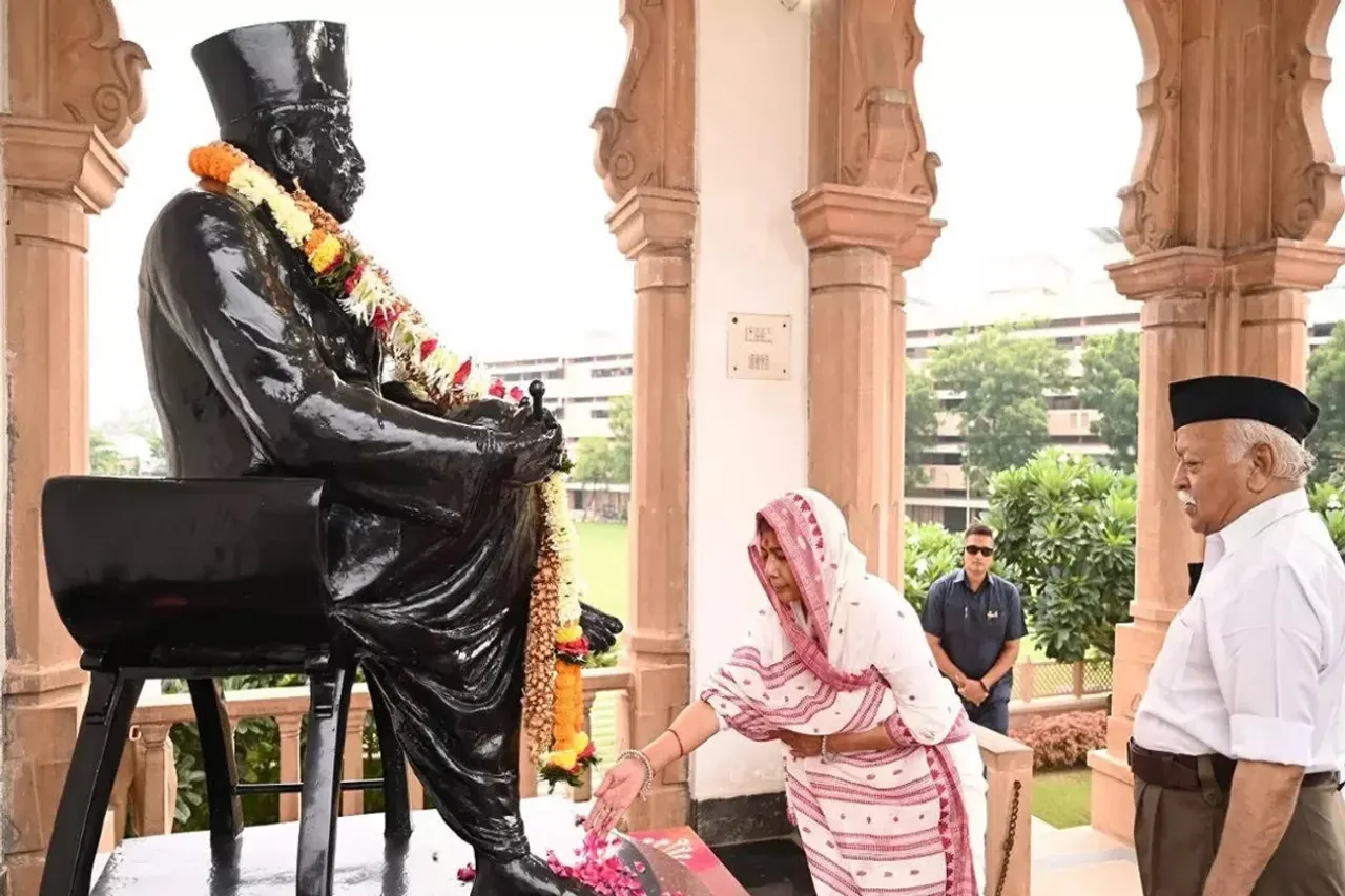 Mohan Bhagwat talks about women empowerment on Dussehra