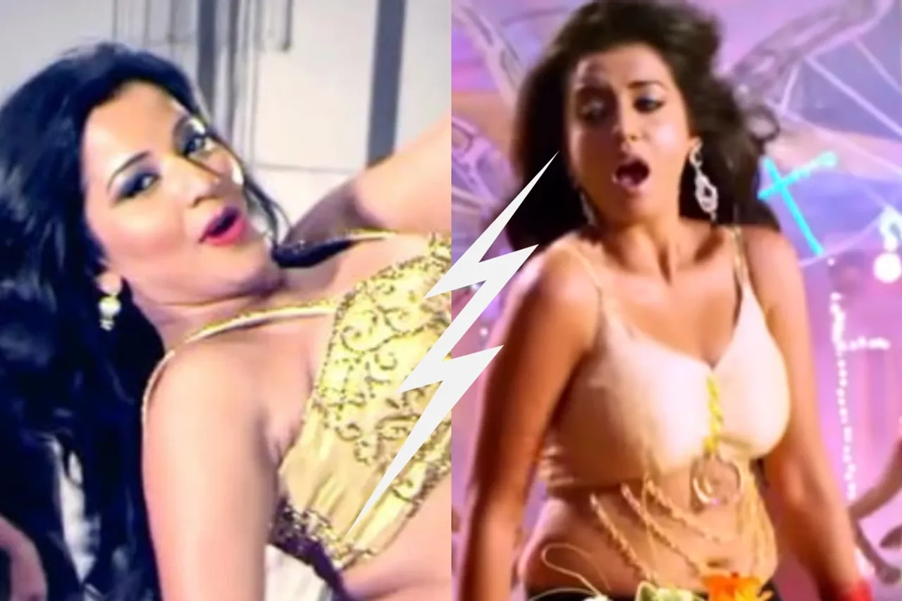 Akshara Singh vs Monalisa