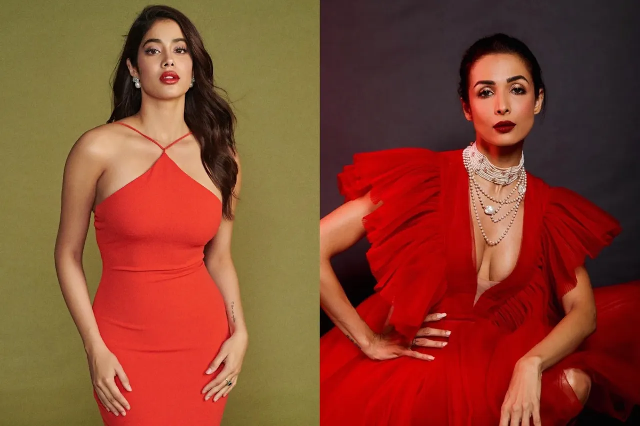 Janhvi Kapoor and Malaika Arora