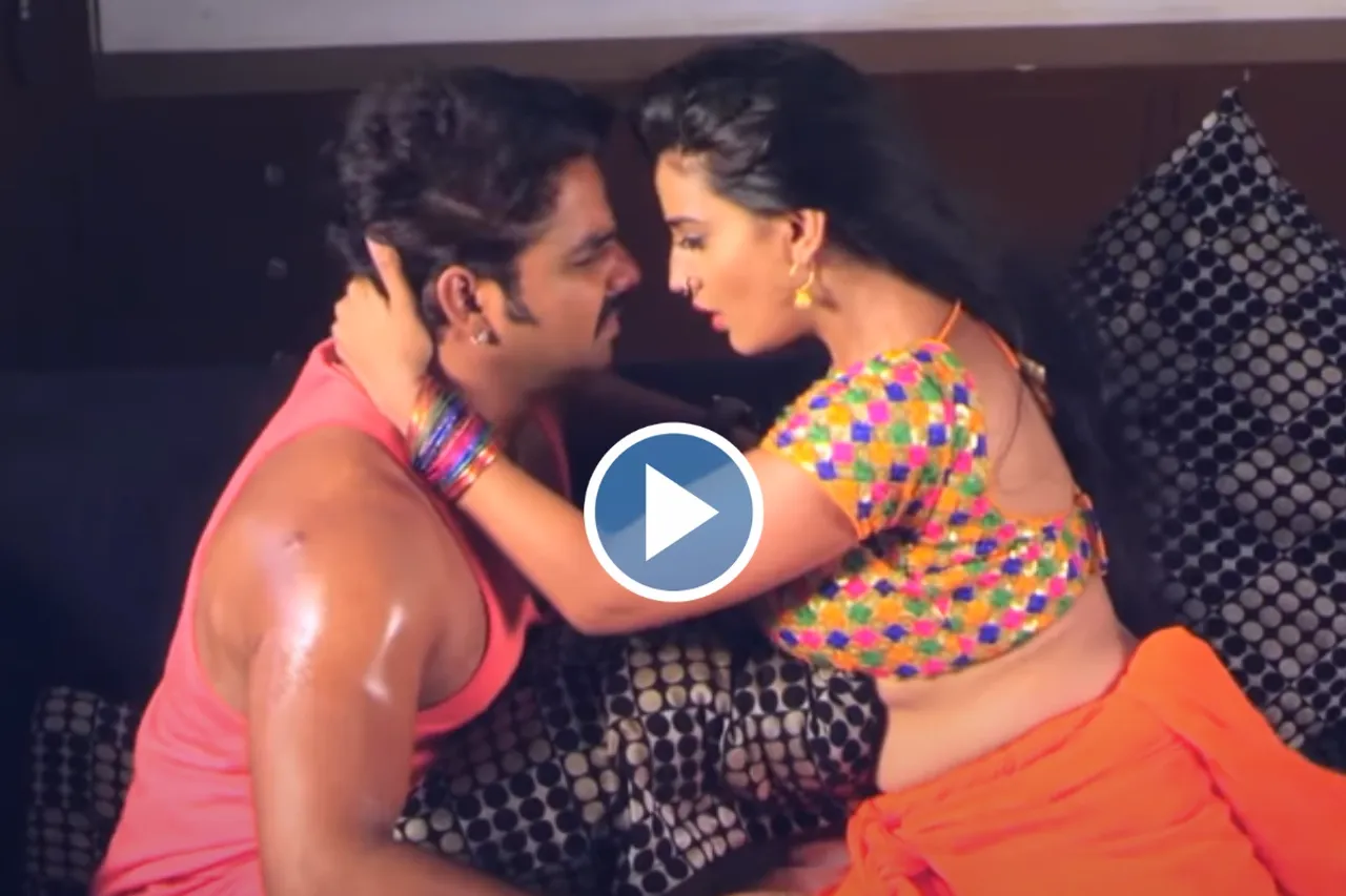 Pawan Singh and Akshara Singh