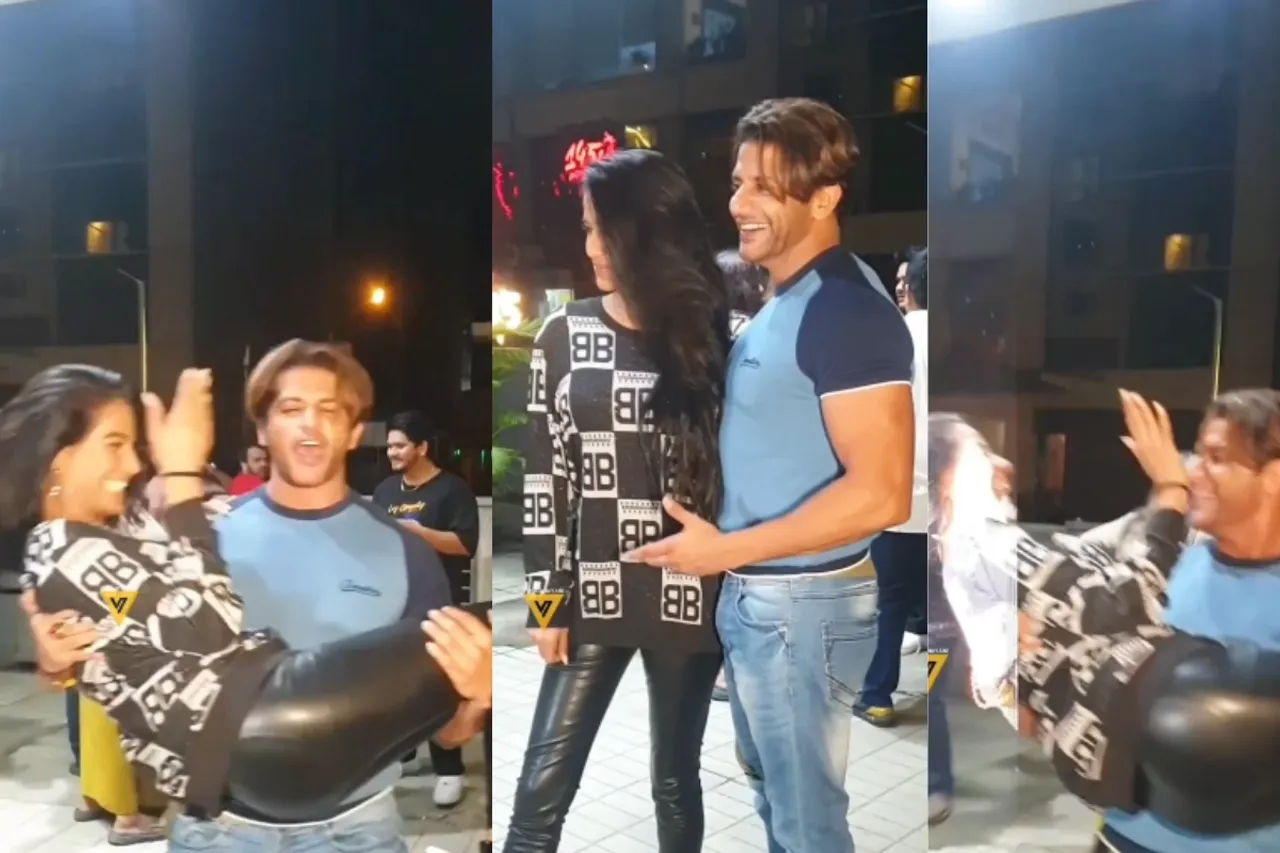 Karanvir Bohra lifts Poonam Pandey