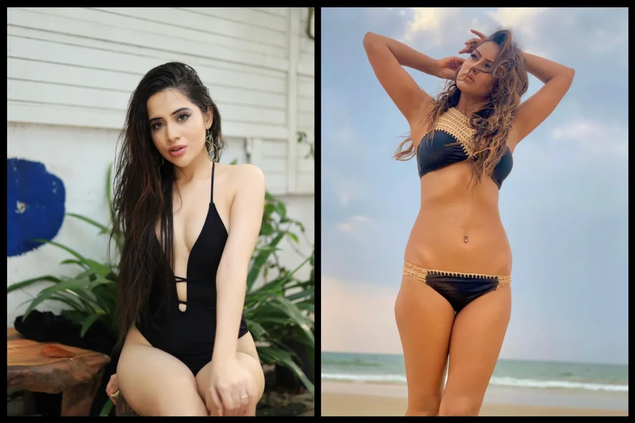 Urfi Javed and Nia Sharma