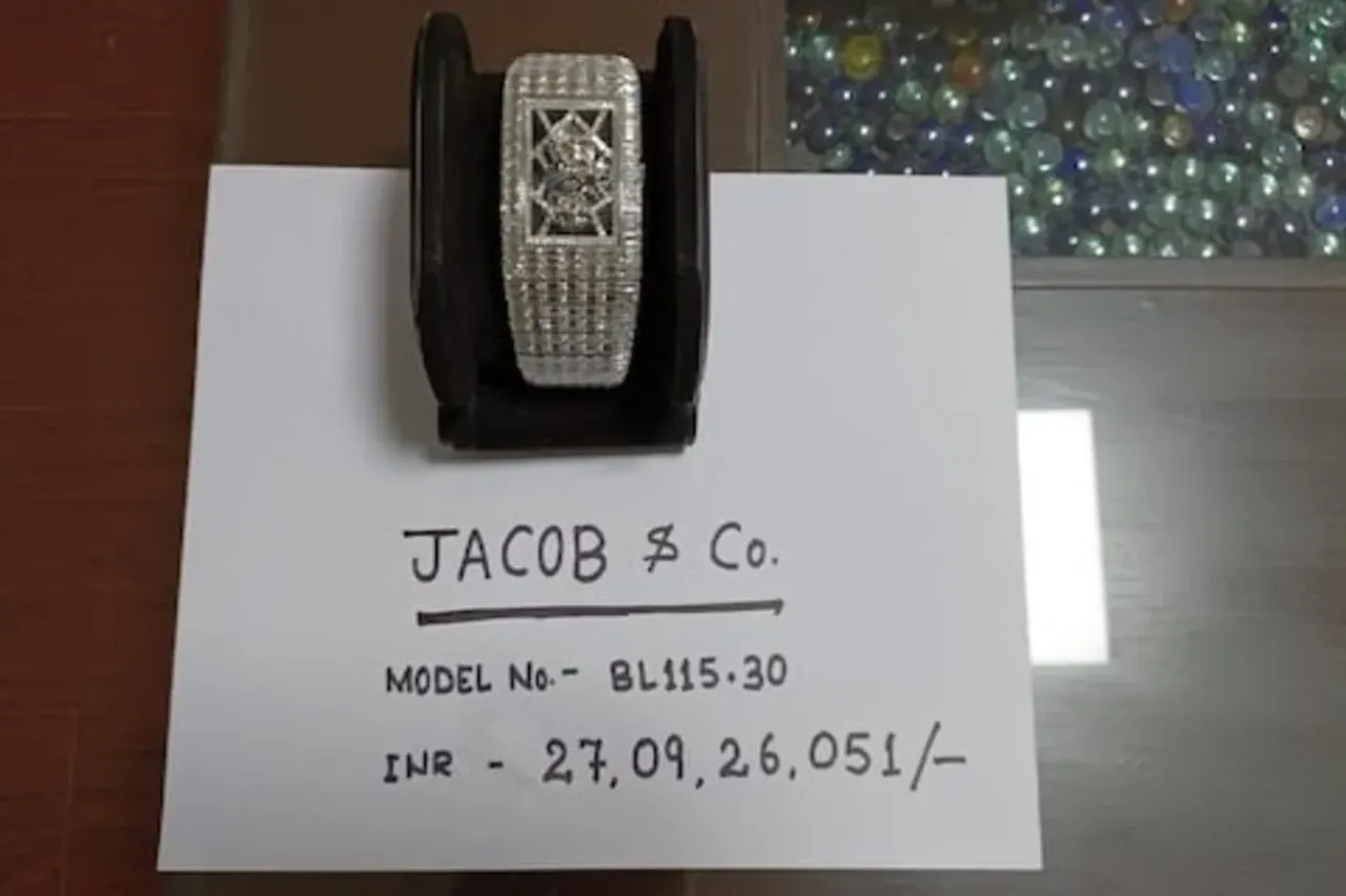 Man arrested with luxurious watch