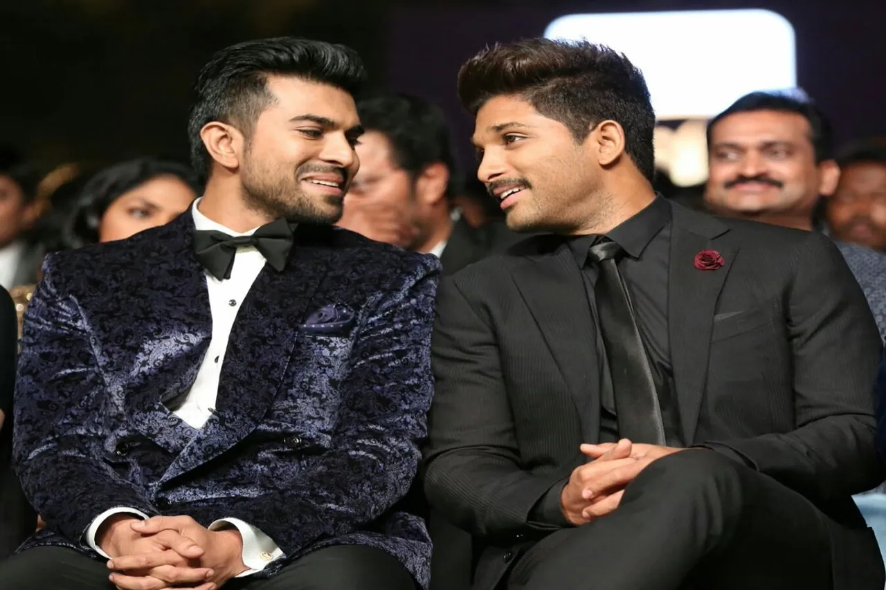 Ram Charan and Allu Arjun
