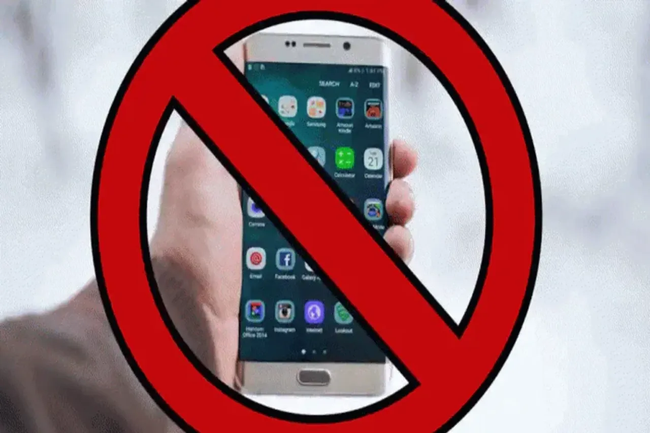 Mobile ban for children