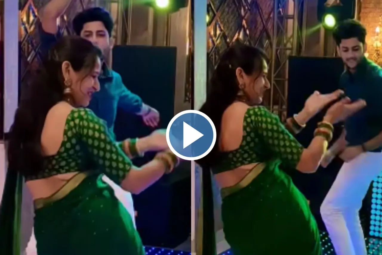 Devar bhabhi video: The 'jordaar' stage dance of the duo is too energetic, watch the video that's making netizens crazy