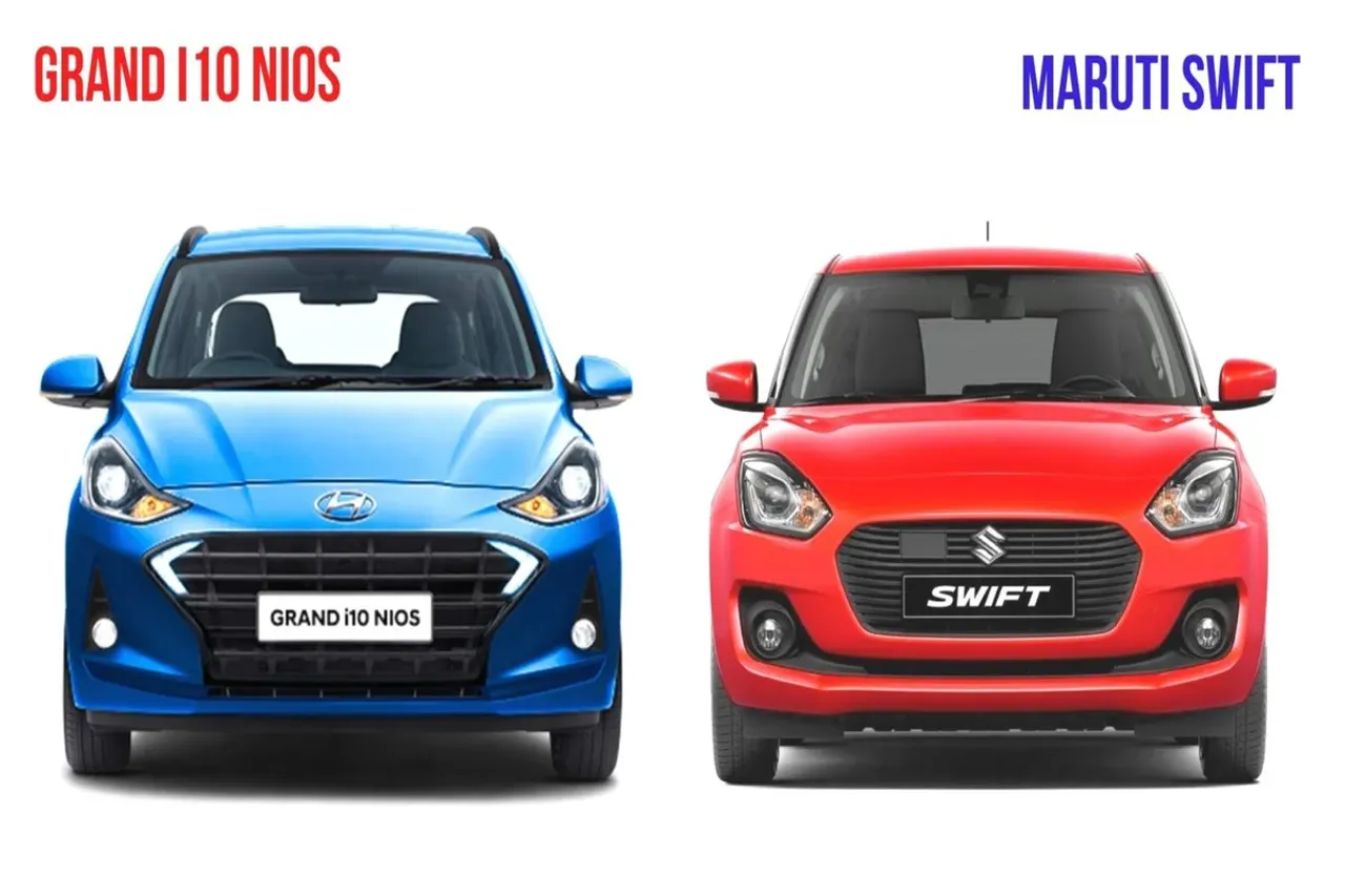 Maruti Suzuki Swift vs Hyundai Grand i10 Nios: