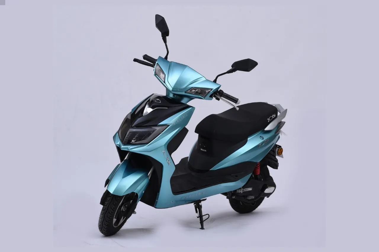 Kinetic Green Zoom electric scooter