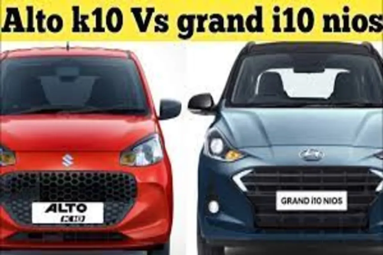 Maruti Suzuki Alto-K10 vs Hyundai Grand-i10 Nios