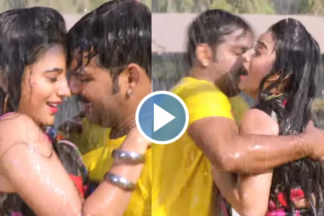 Pawan Singh and Akshara Singh