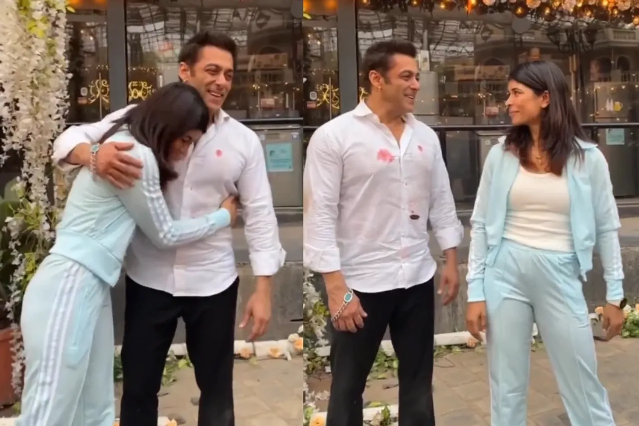 Salman Khan and Nikhat Zareen