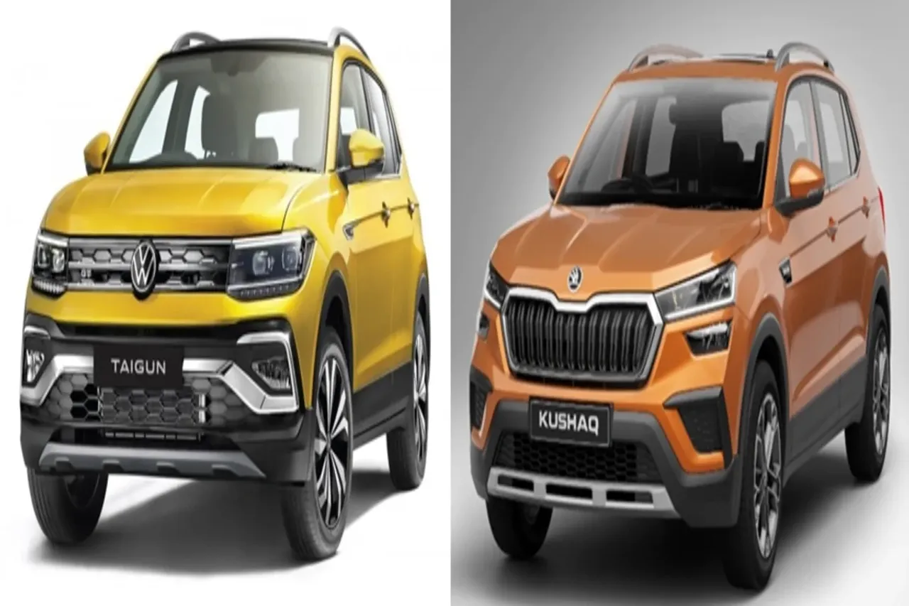 Skoda Kushaq vs Volkswagen Taigun