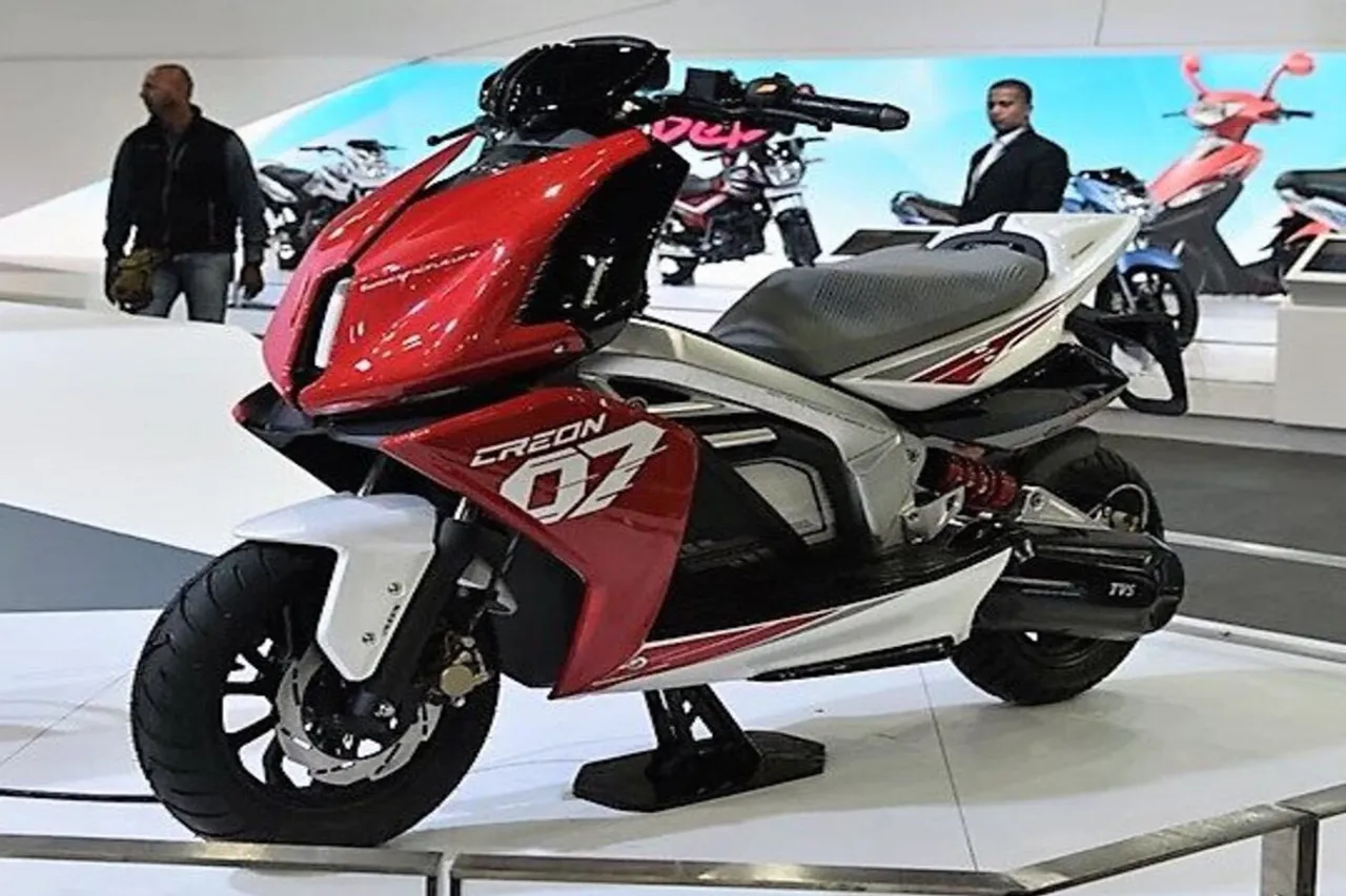 TVS Creon electric scooter