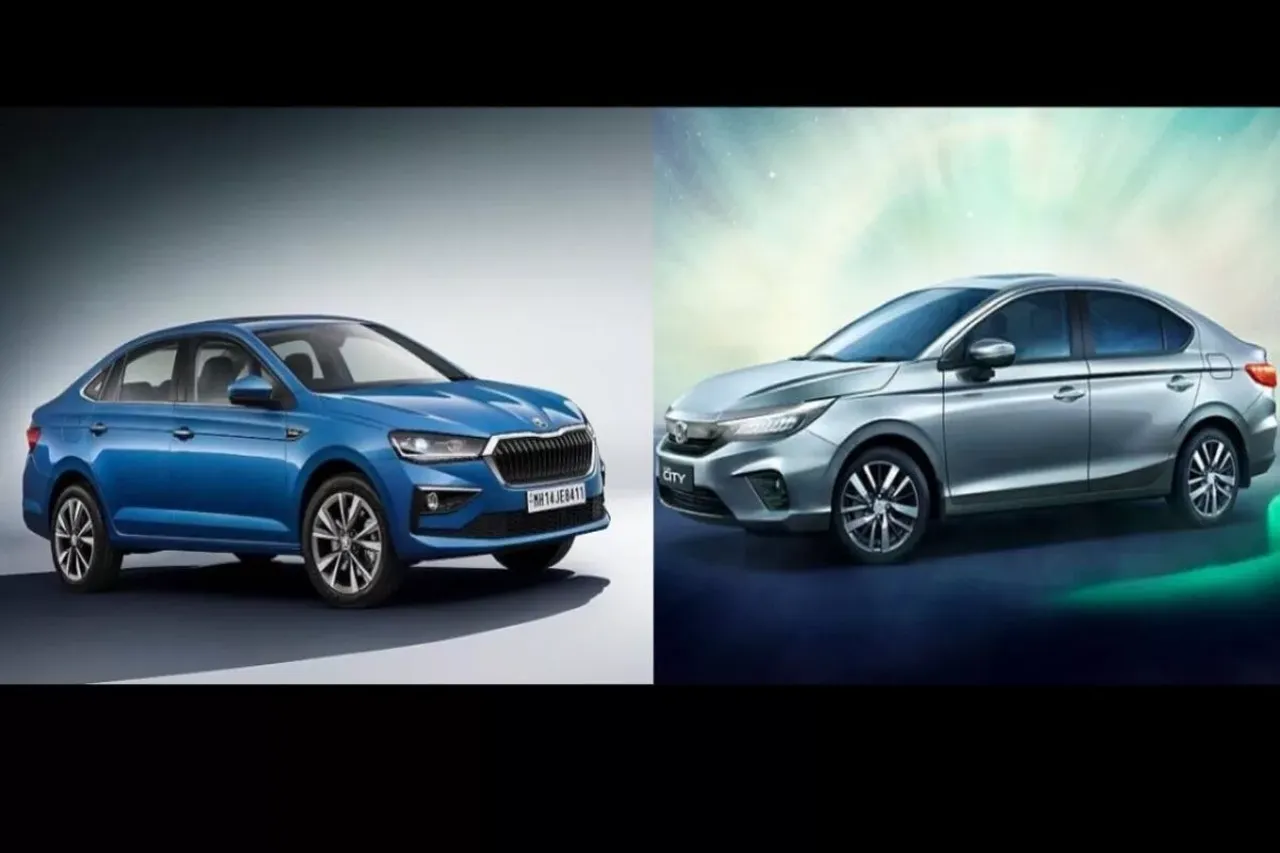 Skoda Slavia vs Honda City