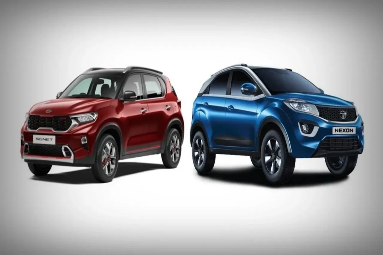 Kia Sonet vs Tata Nexon