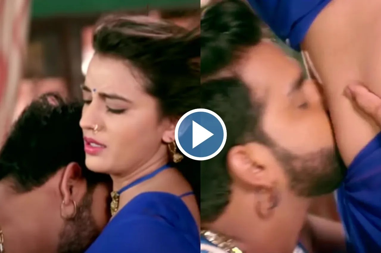 Pawan Singh and Akshara Singh