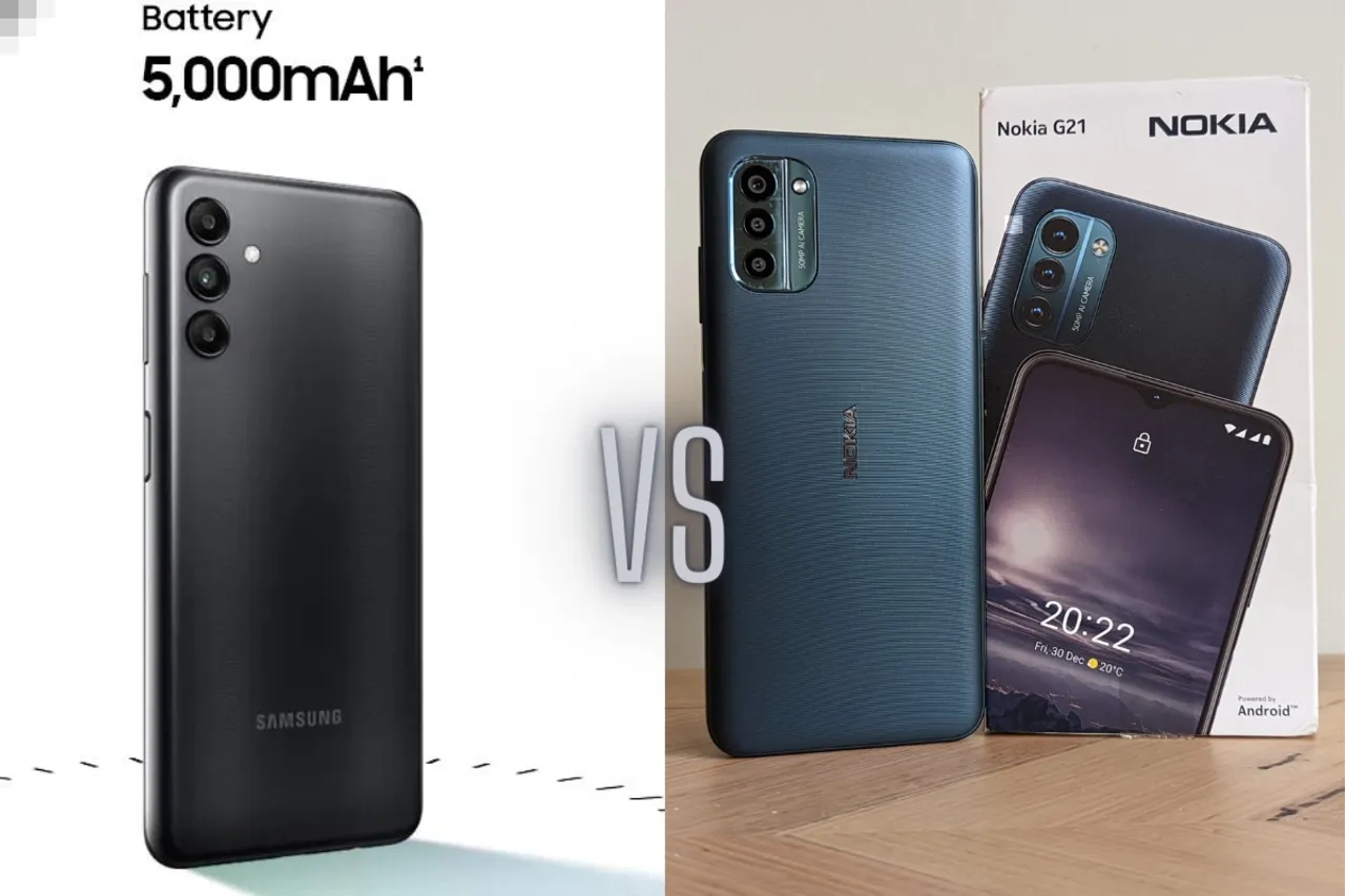 Samsung Galaxy A04s Vs Nokia G21