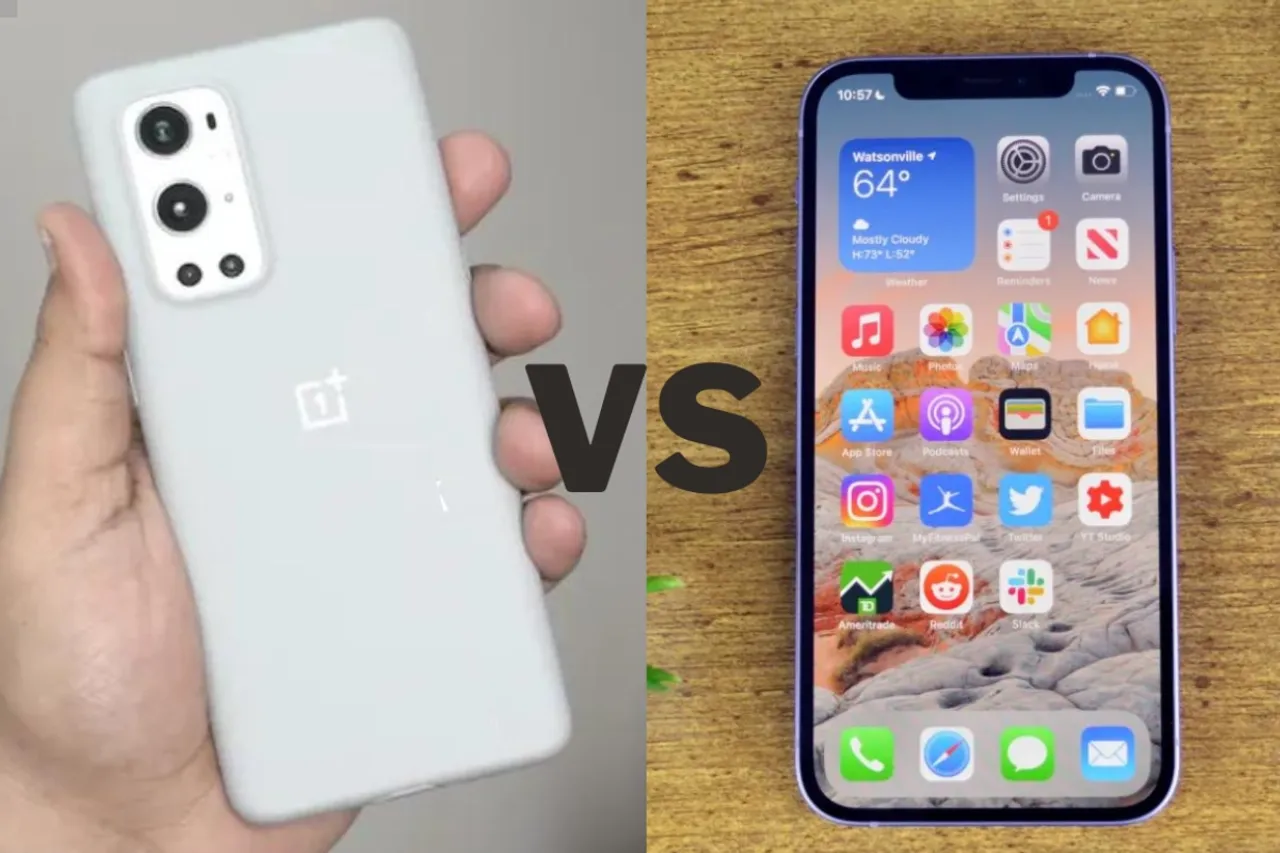 iPhone 12 vs OnePlus 9 Pro