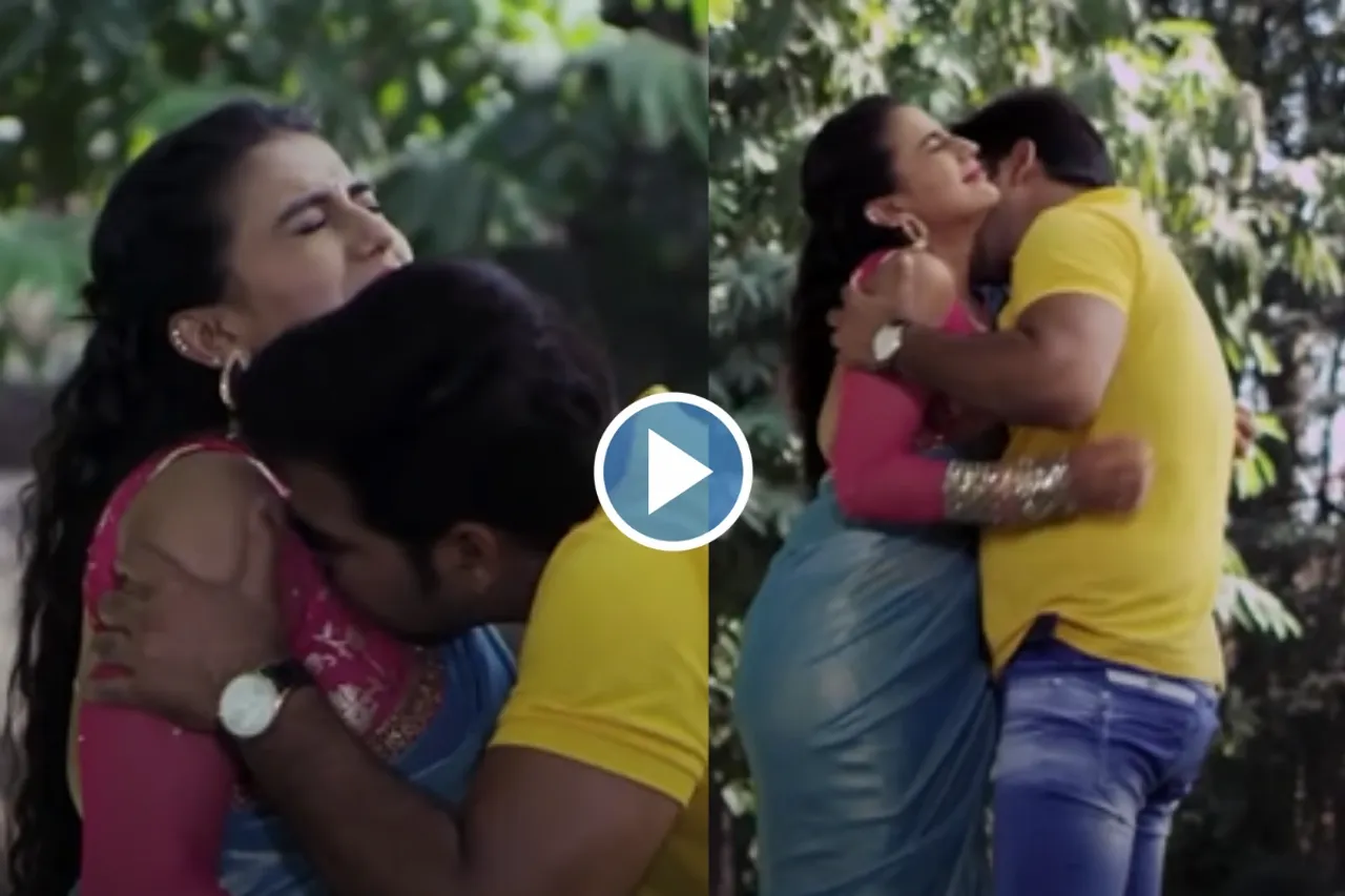 Pawan Singh and Akshara Singh