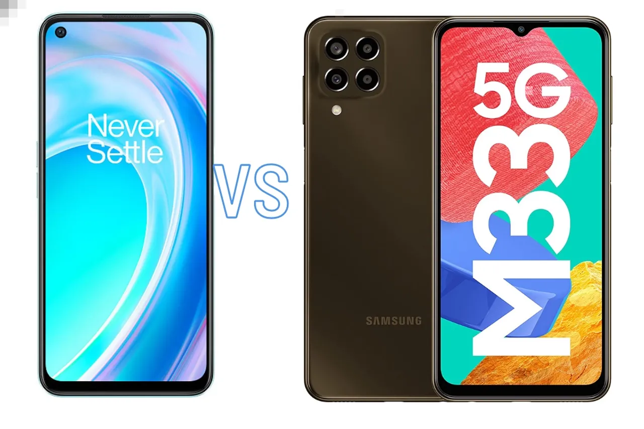 Samsung Galaxy M33 5G Vs OnePlus Nord CE 2 Lite 5G