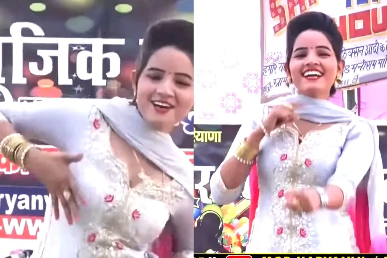 Haryanvi dance video