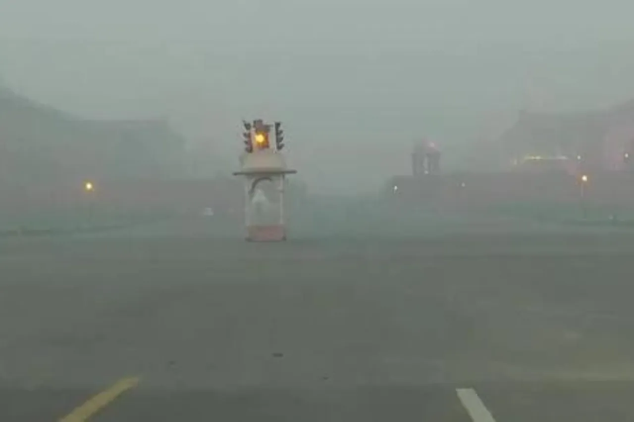 Delhi haze