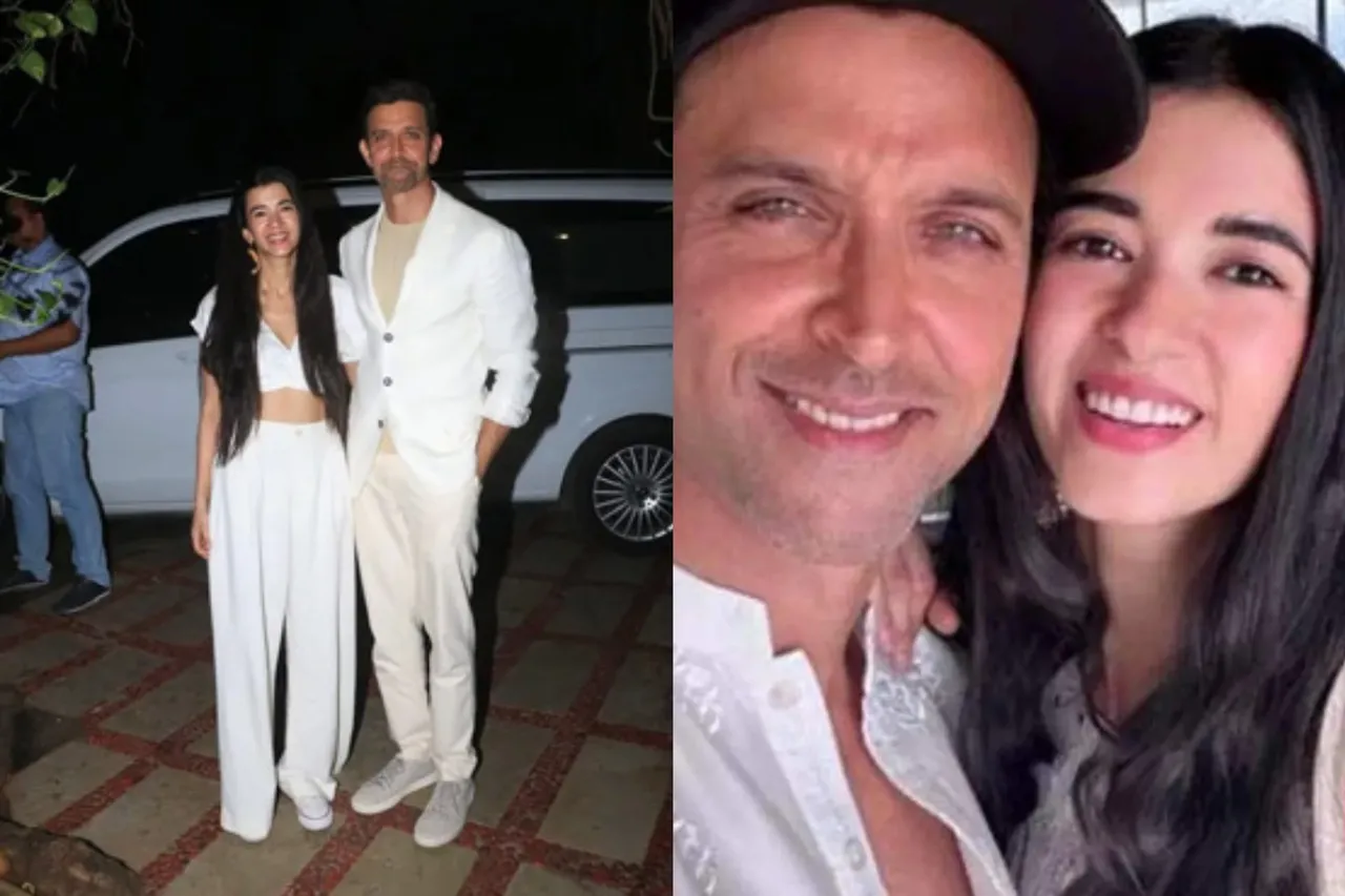 Hrithik Roshan and Saba Azad