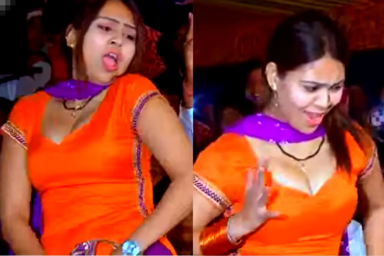 Haryanvi dance video