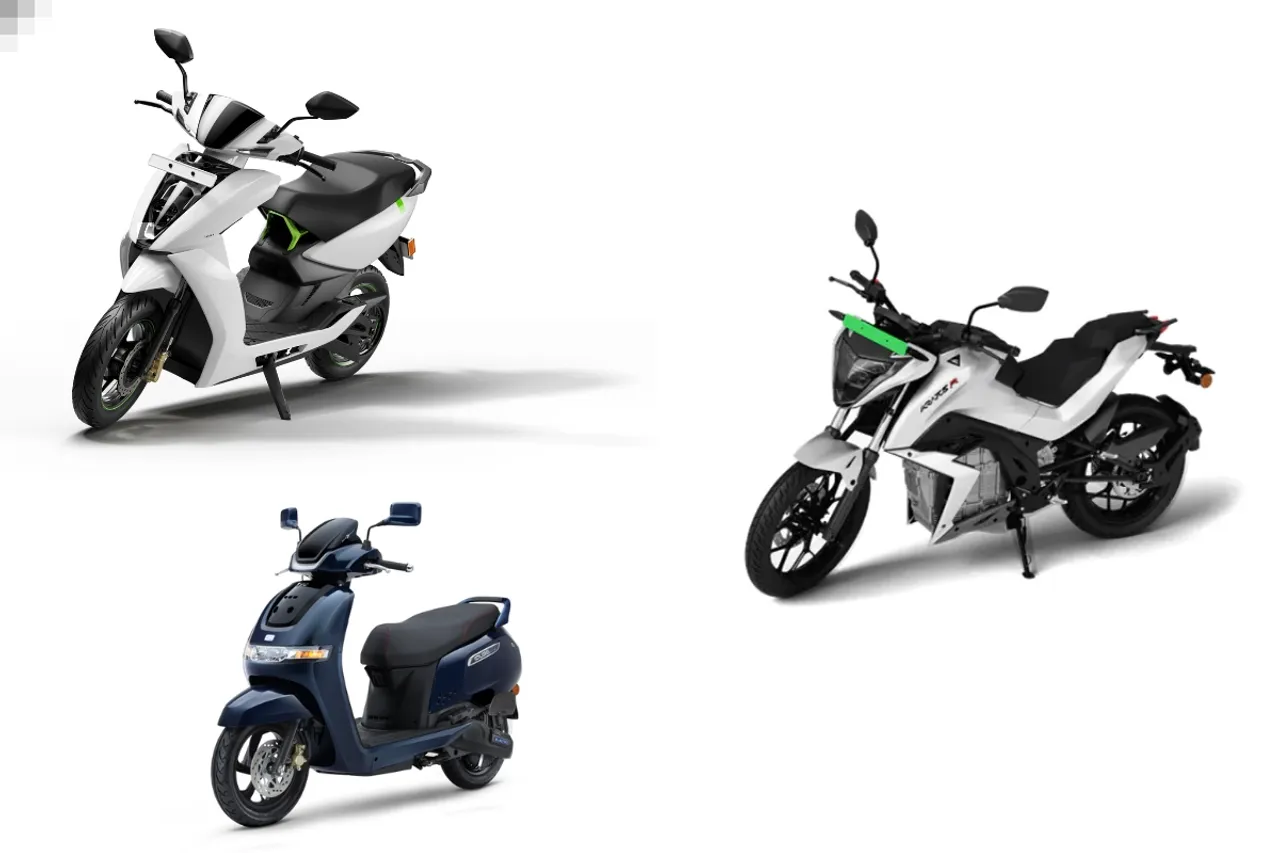 3 Electric Two wheelers