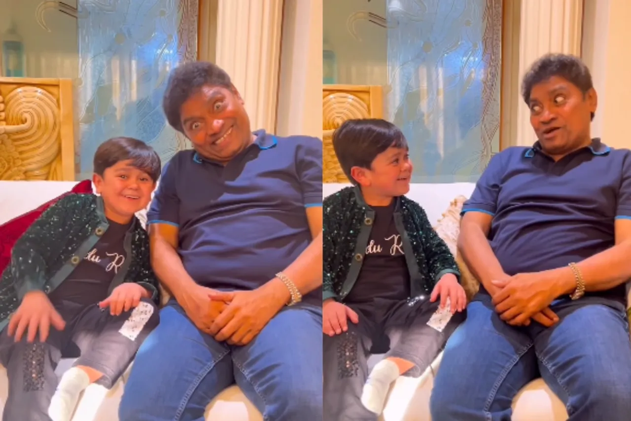 Abdu Rozik and Johnny Lever