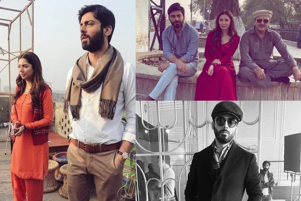 Fawad Khan and Mahira Khan