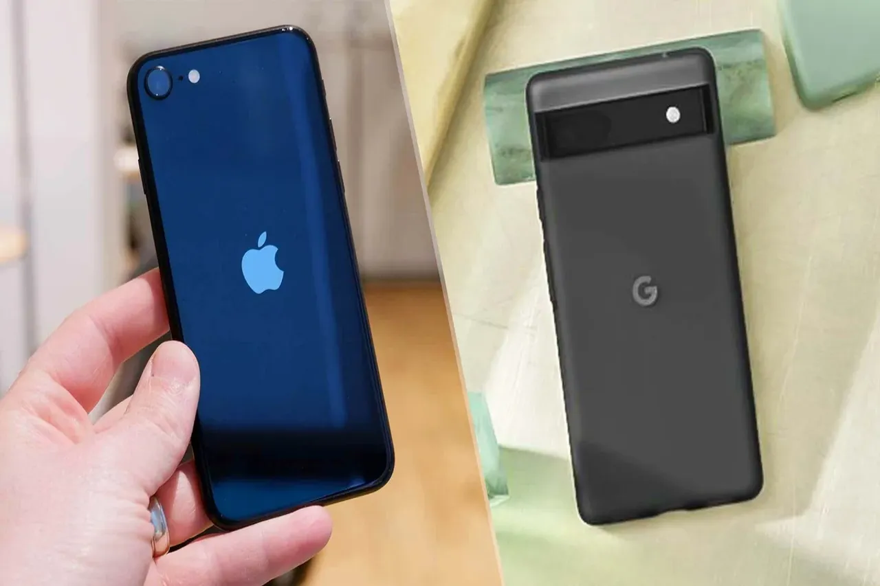 Google Pixel 6 Pro vs iPhone SE 2022