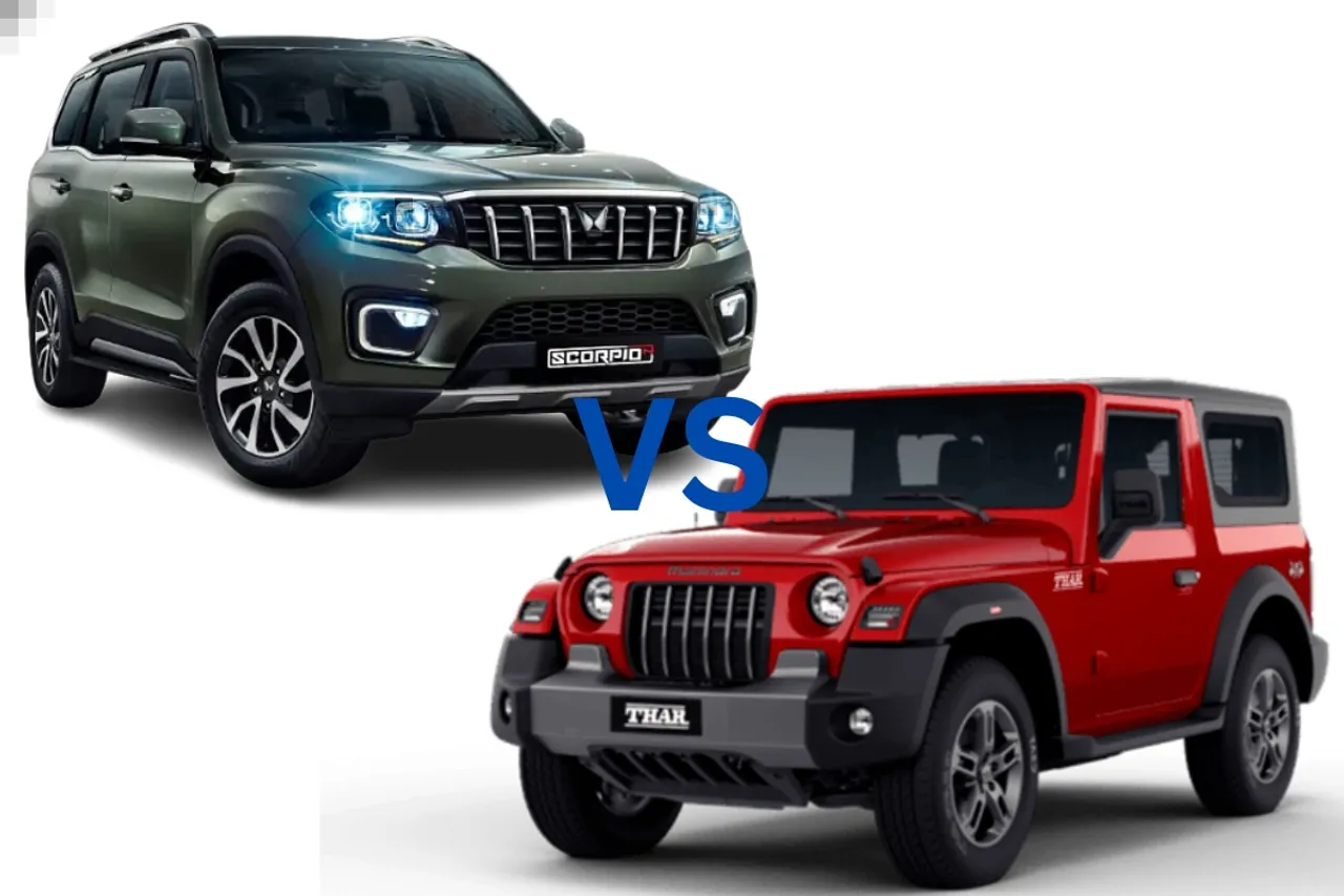 Mahindra Thar vs Scorpio N