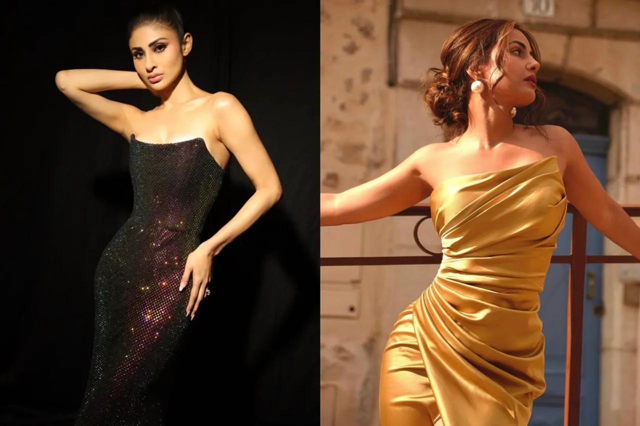 Mouni Roy and Hina Khan