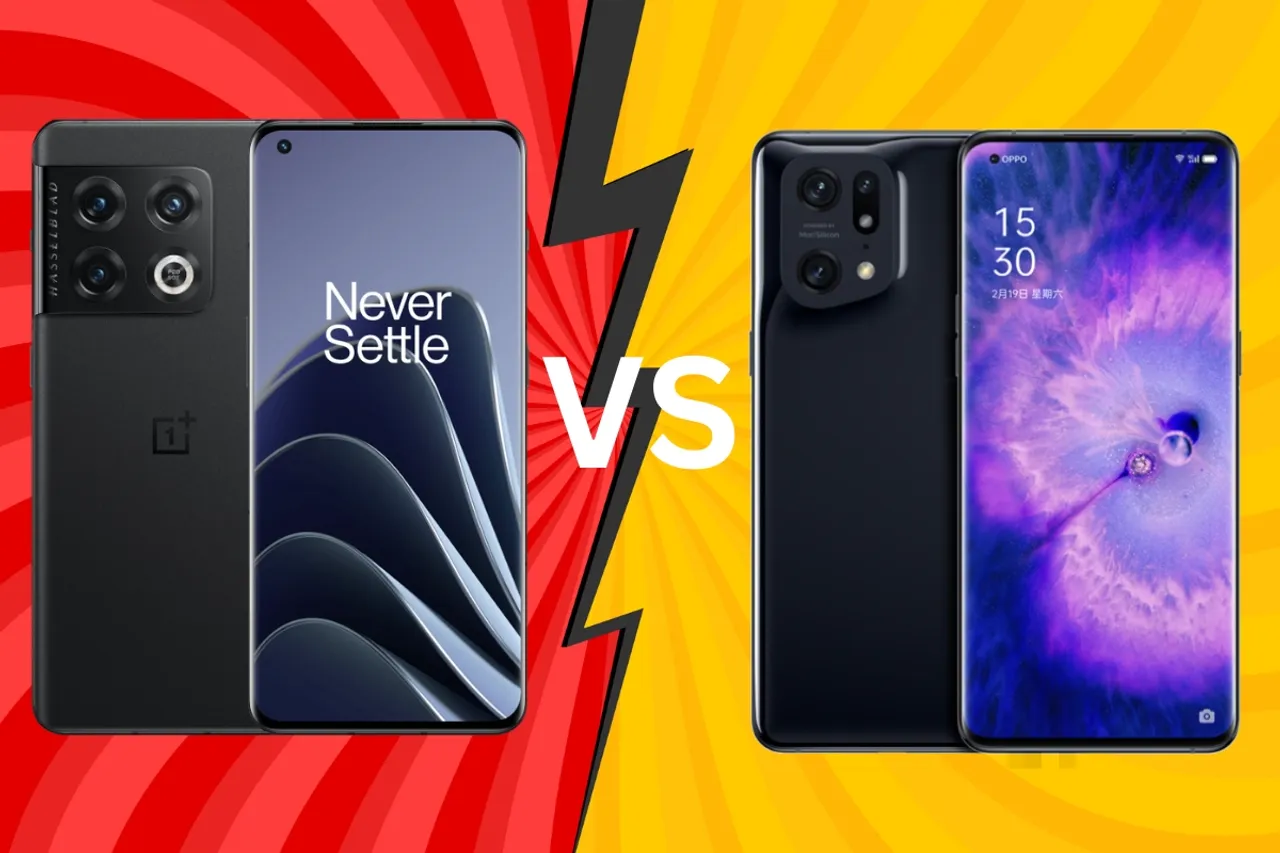 OnePlus 10 Pro 5G VS OPPO Find X5