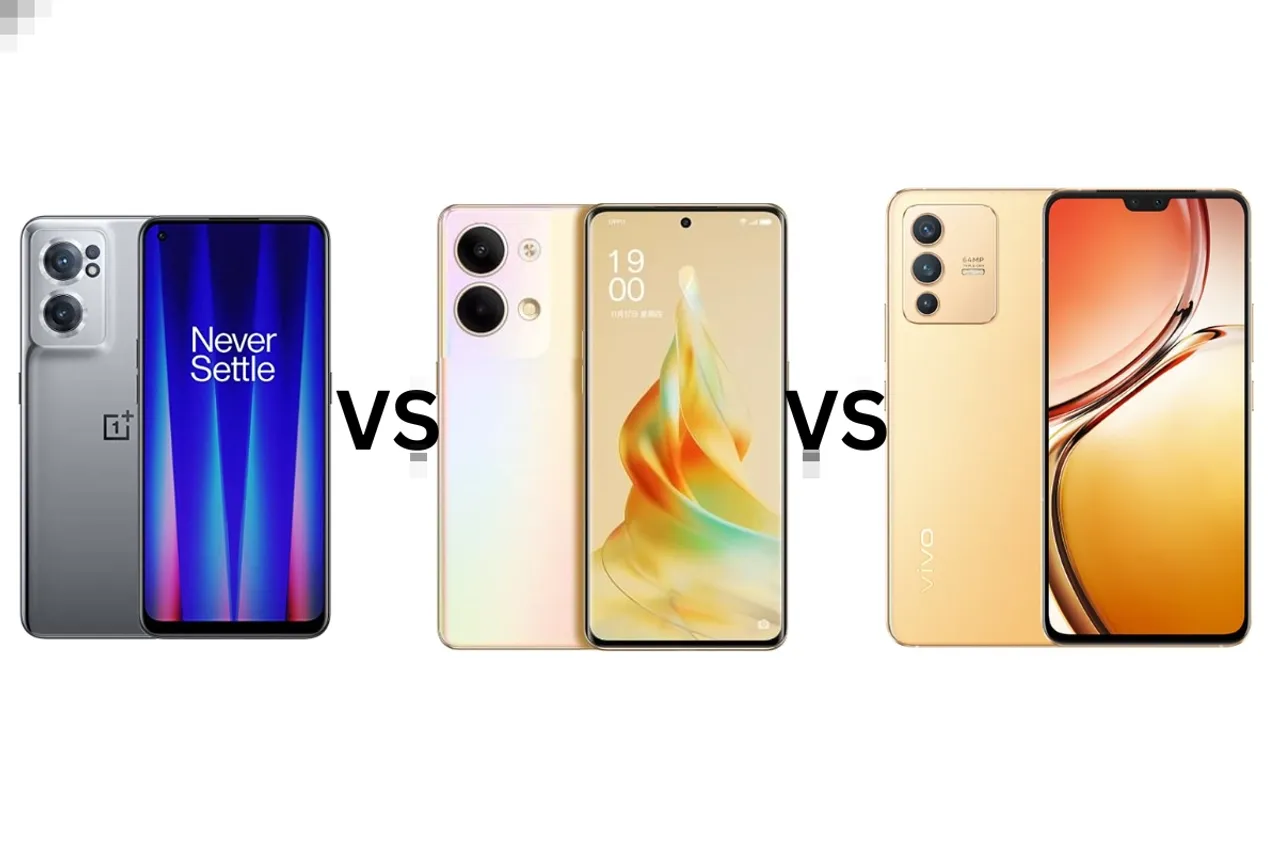 OnePlus Nord CE 2 VS OPPO Reno 9 VS VIVO V23