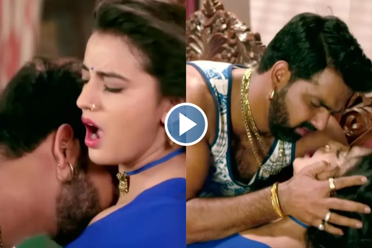 Pawan Singh and Akshara Singh