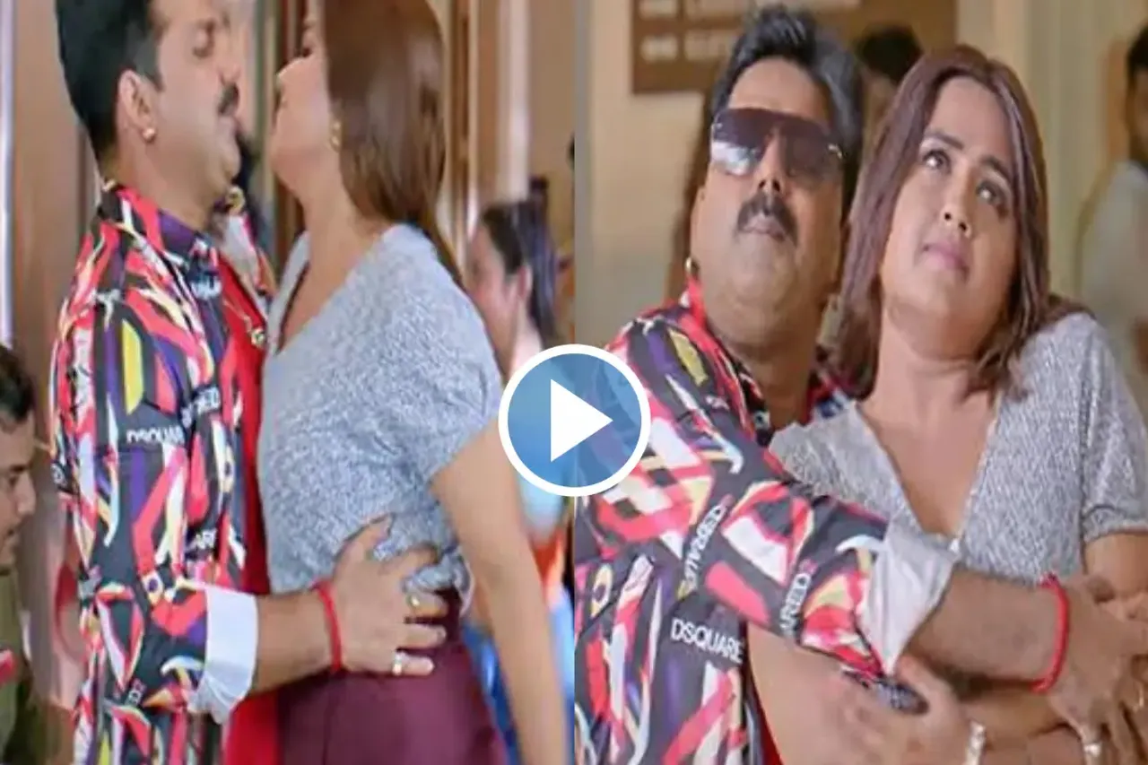 Pawan Singh and Kajal Raghwani