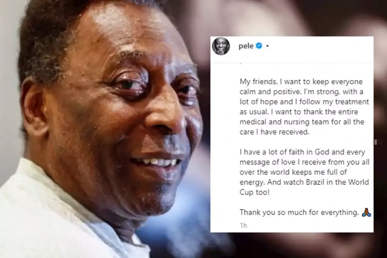 Pele's health update
